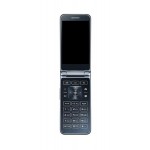 Lcd Frame Middle Chassis For Samsung Galaxy Folder Black By - Maxbhi Com