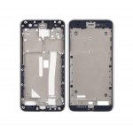Lcd Frame Middle Chassis For Asus Zenfone 2 Laser Ze601kl Black By - Maxbhi Com