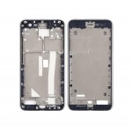 Lcd Frame Middle Chassis For Asus Zenfone 2 Laser Ze601kl Silver By - Maxbhi Com