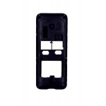 Lcd Frame Middle Chassis For Microsoft Nokia 222 Dual Sim White By - Maxbhi Com