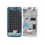 Lcd Frame Middle Chassis For Huawei G7 Plus Silver By - Maxbhi Com