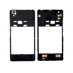 Lcd Frame Middle Chassis For Lenovo A6010 Plus Yellow By - Maxbhi Com