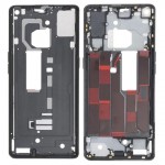 Lcd Frame Middle Chassis For Oppo Reno 4 Pro Black By - Maxbhi Com