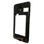 Lcd Frame Middle Chassis For Lg Zone 4 Black By - Maxbhi Com