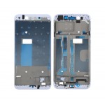 Lcd Frame Middle Chassis For Oppo A77 Mediatek White By - Maxbhi Com