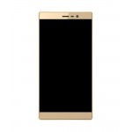 Lcd Frame Middle Chassis For Qmobile E1 Gold By - Maxbhi Com