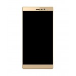 Lcd Frame Middle Chassis For Qmobile E1 Gold By - Maxbhi Com