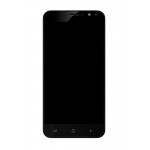 Lcd Frame Middle Chassis For Ivoomi Me3 Black By - Maxbhi Com