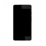Lcd Frame Middle Chassis For Micromax Unite 3 Q372 Black By - Maxbhi Com