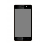 Lcd Frame Middle Chassis For Itel Wish A41 Black By - Maxbhi Com