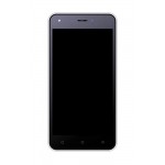 Lcd Frame Middle Chassis For Karbonn Aura Power 4g Plus Black By - Maxbhi Com