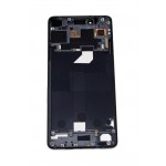 Lcd Frame Middle Chassis For Micromax Canvas Sliver 5 Q450 Black By - Maxbhi Com