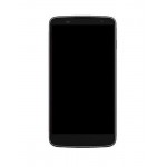 Lcd Frame Middle Chassis For Karbonn Titanium S5 Plus Black By - Maxbhi Com