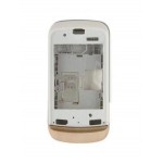 Lcd Frame Middle Chassis For Nokia C203 Touch And Type White By - Maxbhi Com