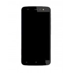 Lcd Frame Middle Chassis For Gionee Pioneer P6 Black By - Maxbhi Com