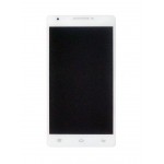 Lcd Frame Middle Chassis For Intex Aqua Power Hd White By - Maxbhi Com