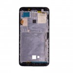 Lcd Frame Middle Chassis For Lenovo A606 Black By - Maxbhi Com