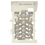 Keypad Domesheet For Samsung E310 - Metal