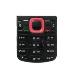 Keypad For Nokia 5320 XpressMusic - Red & Black