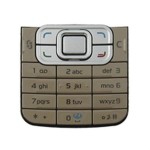 Keypad For Nokia 6120 classic - Golden