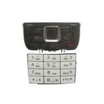 Keypad For Nokia E66 - Black & White