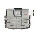 Keypad For Nokia N72 - Silver