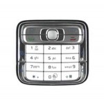 Keypad For Nokia N73 - White & Silver