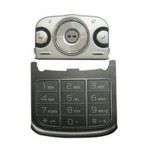 Keypad For Sony Ericsson W760 - Silver & Gray