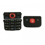 Keypad For Nokia 5700 Red Black - Maxbhi Com