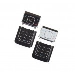Keypad For Nokia 6288 Black Silver - Maxbhi Com