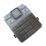 Keypad For Nokia 6300 Latin Silver - Maxbhi Com