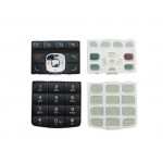 Keypad For Nokia N93 Latin Aluminium Grey - Maxbhi Com