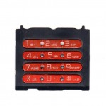 Keypad For Sony Ericsson W580i Silver Red - Maxbhi Com