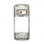 Lcd Frame Middle Chassis For Nokia N79 Black By - Maxbhi Com