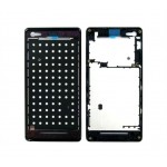 Lcd Frame Middle Chassis For Sony Xperia M Black By - Maxbhi Com