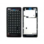 Lcd Frame Middle Chassis For Sony Xperia M Yellow By - Maxbhi Com