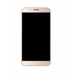 Lcd Frame Middle Chassis For Intex Aqua Trend Champagne By - Maxbhi Com