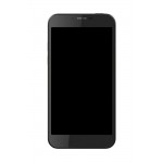 Lcd Frame Middle Chassis For Intex Cloud 4g Star Black By - Maxbhi Com