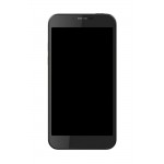 Lcd Frame Middle Chassis For Intex Cloud 4g Star White By - Maxbhi Com