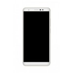 Lcd Frame Middle Chassis For Lava Iris 88 White By - Maxbhi Com
