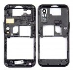 Lcd Frame Middle Chassis For Samsung Avila Black By - Maxbhi Com
