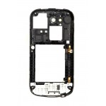 Lcd Frame Middle Chassis For Samsung Google Nexus S I9020a Black By - Maxbhi Com