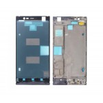 Lcd Frame Middle Chassis For Lenovo K900 Grey By - Maxbhi Com