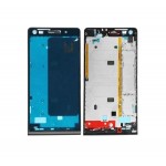 Lcd Frame Middle Chassis For Huawei Ascend G6 4g Black By - Maxbhi Com