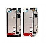 Lcd Frame Middle Chassis For Huawei Ascend G6 4g White By - Maxbhi Com