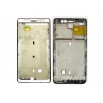 Lcd Frame Middle Chassis For Lenovo S860 Black By - Maxbhi Com