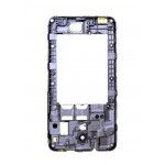 Lcd Frame Middle Chassis For Alcatel Pixi 4 4 Black By - Maxbhi Com