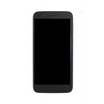 Lcd Frame Middle Chassis For Alcatel Idol 5 Black By - Maxbhi Com