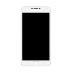Lcd Frame Middle Chassis For Asus Zenfone 4 Max Plus Zc554kl Black By - Maxbhi Com