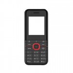 Lcd Frame Middle Chassis For Spice Z102 Red By - Maxbhi Com